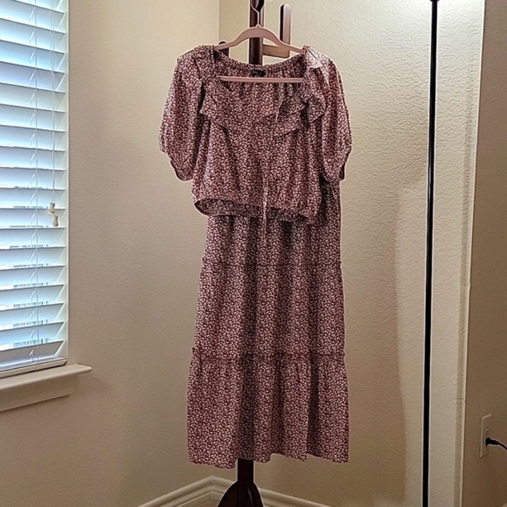 Boho 2-piece skirt set